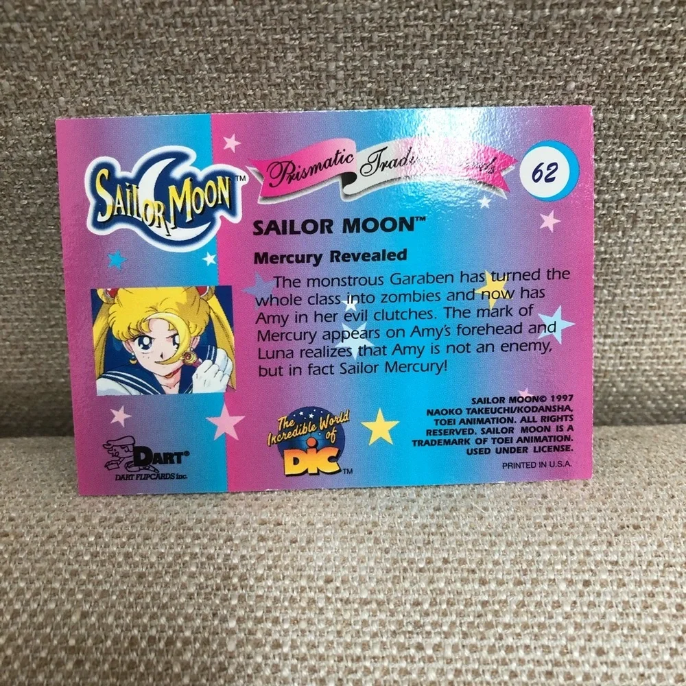 Sailor Moon Prismatic Trading Card